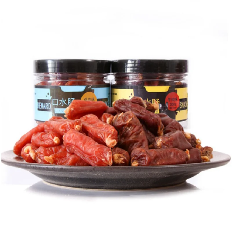 Сухой корм для собак Закусочная низкой соль колбасы курица говядина вкусов