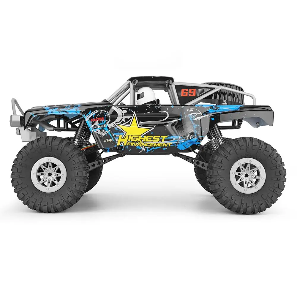 WLtoys 104310 RC Автомобиль 2,4G 1/10 4WD двойной мост гусеничный RC автомобиль 40 Minis с передатчиком зарядное устройство игрушки для детей