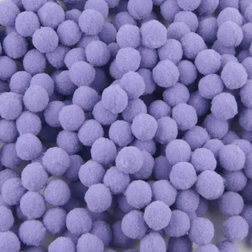 11purple blue Помпоны 8 мм 10 мм 15 мм 20 мм 25 мм 30 мм многоцветный мягкий пушистый помпон шар ручной работы помпоны для детей игрушки DIY ремесло поставки - Цвет: 11purple blue