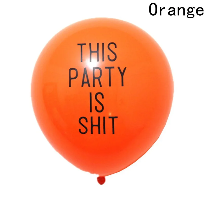 Zheyike 20 штук 10 дюймов латексные злоупотребления смешной грубый крутой воздушные