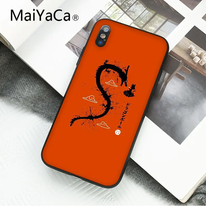 A5 MaiYaCa Dragon Ball Z Super DBZ Goku Модный чехол для телефона iphone 11 Pro 11Pro MAX 8 7 6S Plus 5 5S SE XR X XS MAX 10 Coque - Цвет: A5