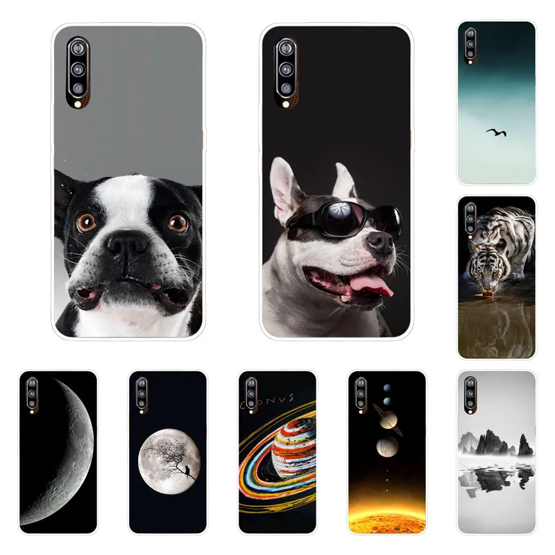 Vivo IQOO чехол силиконовый красивый рисунок собаки мягкая ТПУ задняя крышка для