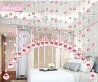 33pieces (1.5meter/pieces) Sitting room porch partition crystal bead curtain shade curtain household  bead curtain customization