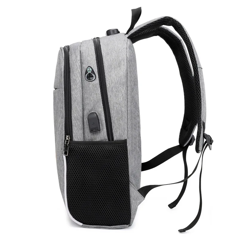 Рюкзак для ноутбука с защитой от воров и USB женщин мужчин большой школьный рюкзак