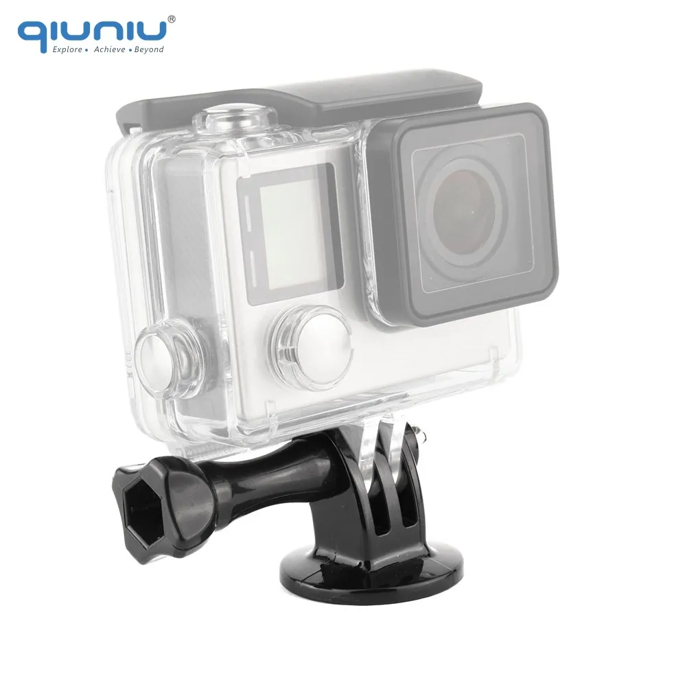Адаптер для штатива QIUNIU 1/4 с винтом большого пальца GoPro Hero 6/5/4/3 +/3/2 SJCAM Xiaomi Yi