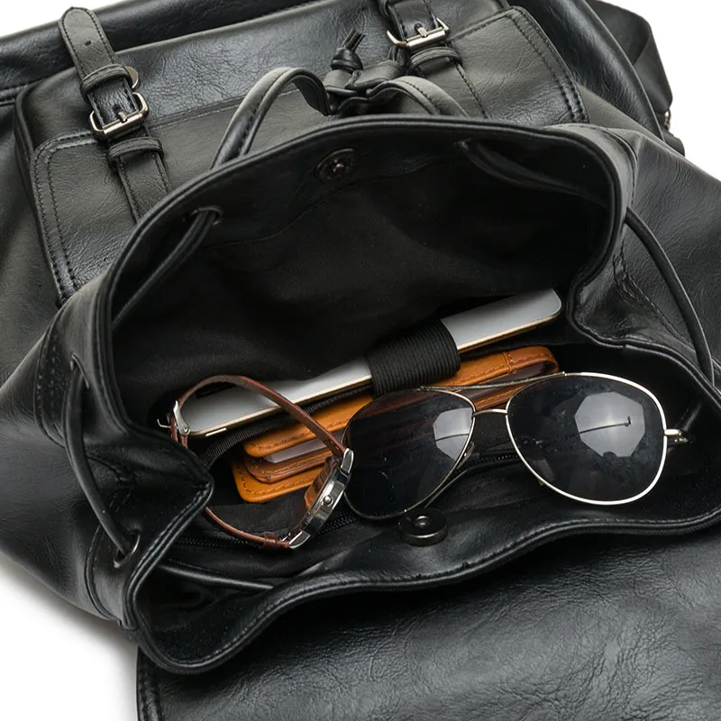 2018 СКИОНЕ Роскошный повседневный кожаный высоко-качественный школьный рюкзак