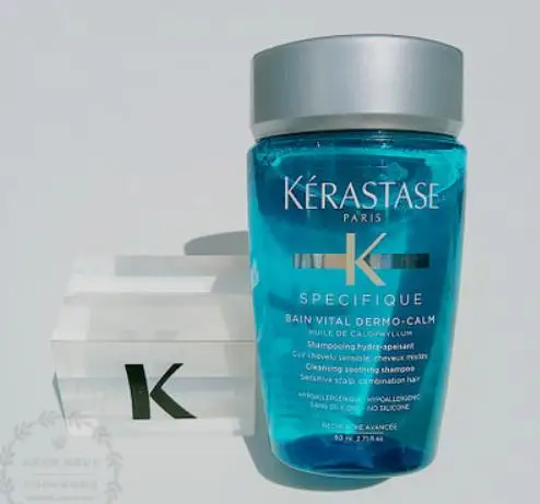 Kerastase сопротивление Bain Force Architecte Восстанавливающий шампунь/80 мл/Desquamation/анти-зачистки/прочность - Цвет: Синий
