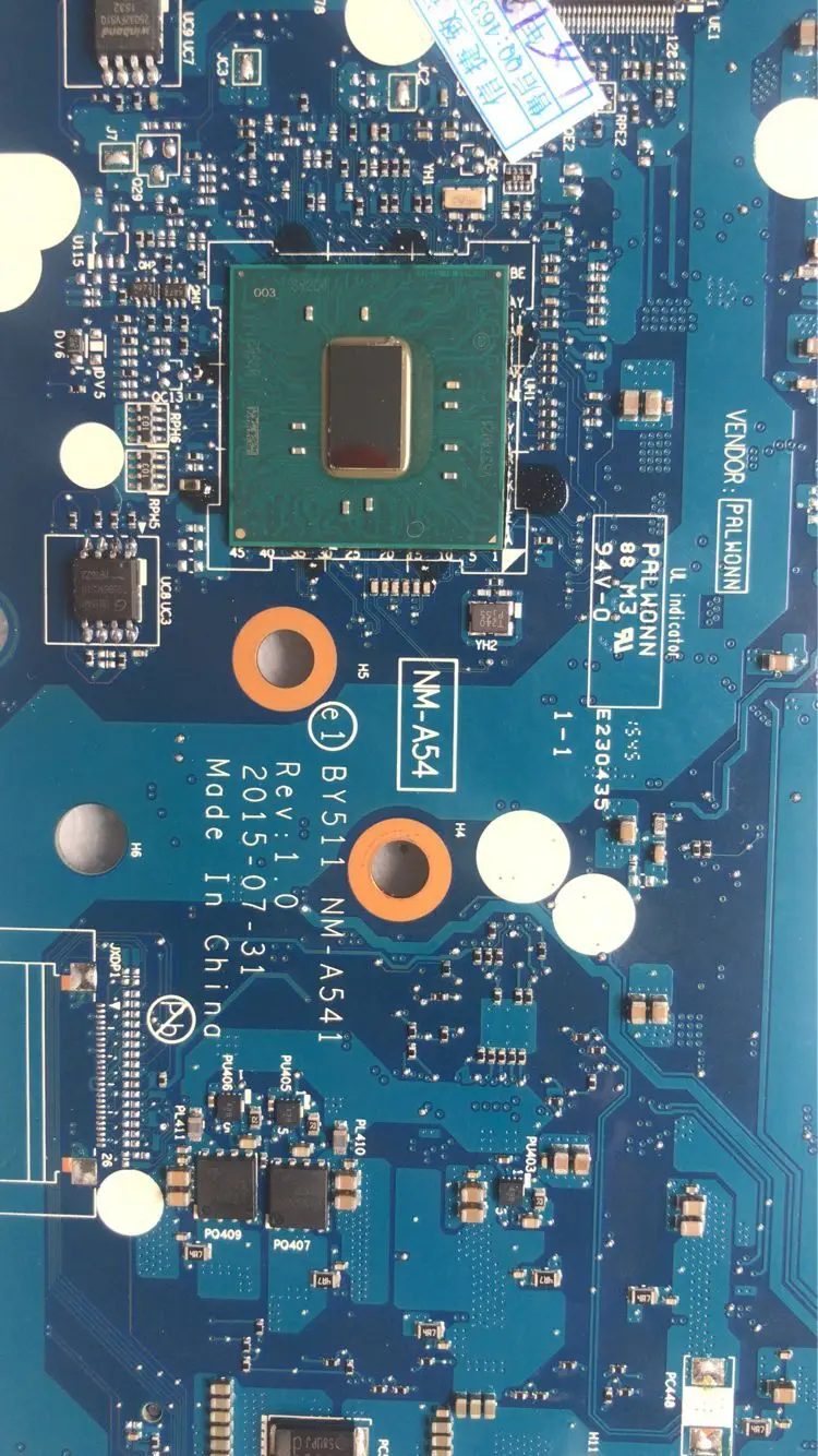АБДО lenovo Y700-15ISK Y700 Y700-15 BY511 NM-A541 Материнская плата ноутбука Процессор I7 6700HQ GTX960M DDR4 HM170 тест нормально