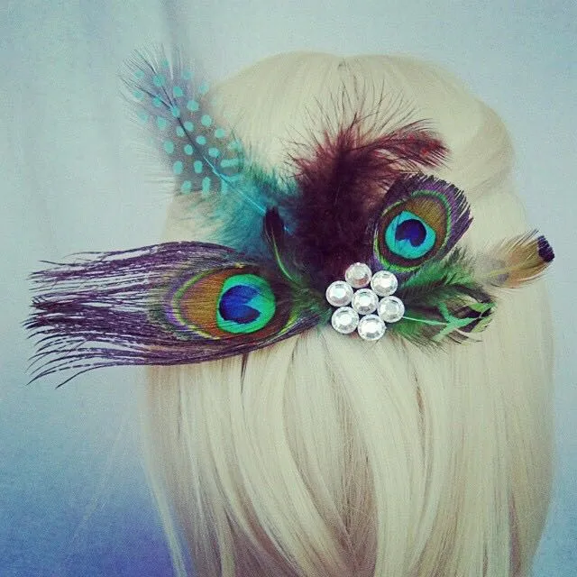 100 шт/Партия DIY peafowl натуральный Павлин Зеленые перья/ювелирные изделия волосы свадебное платье аксессуары павлиньи перья