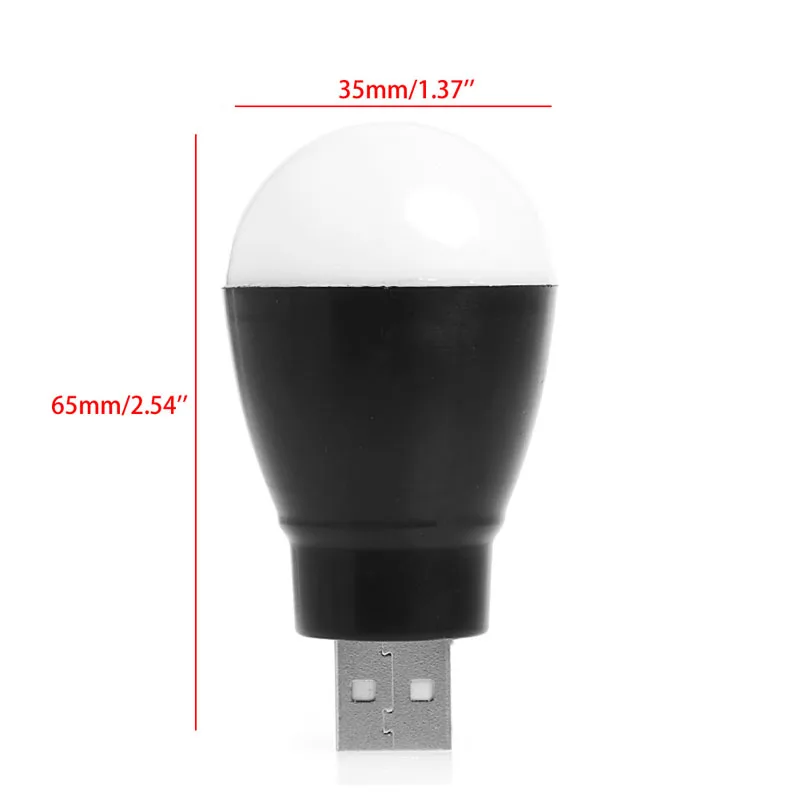 Портативный DC 5V 5W LED USB Белый свет лампы для ноутбука компьютера чтения Прямая