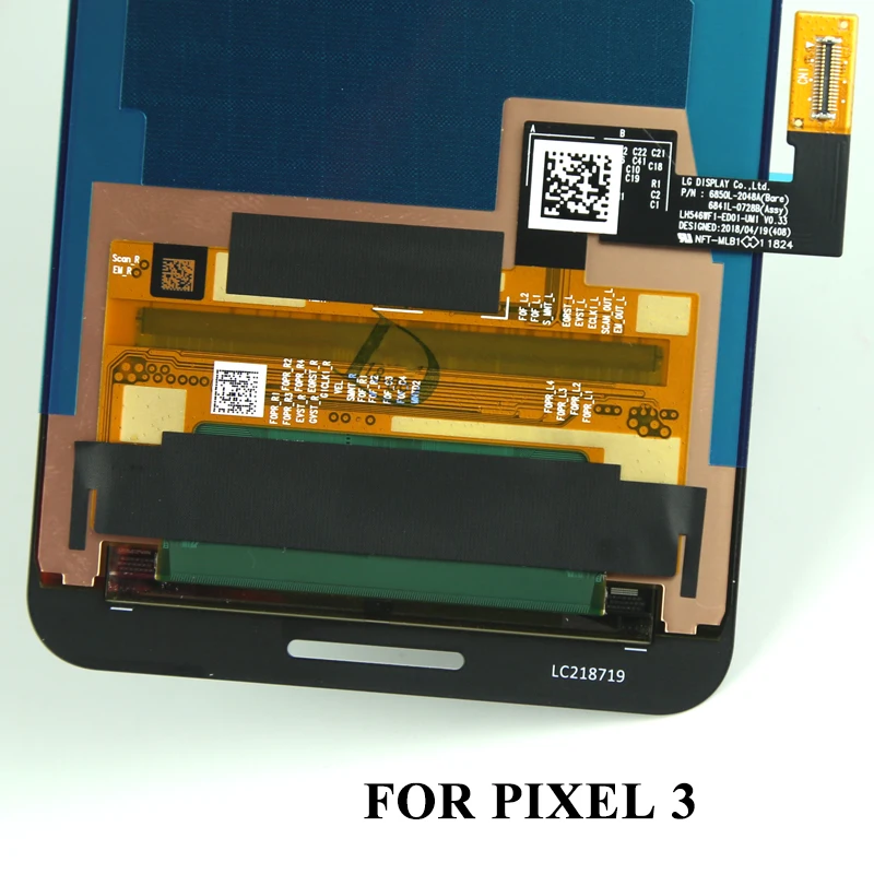 5 '&#3920160X1080 черная панель для HTC Google Pixel 3 LCD сенсорный экран 6 3'' 2950x1440 OEM XL ЖК