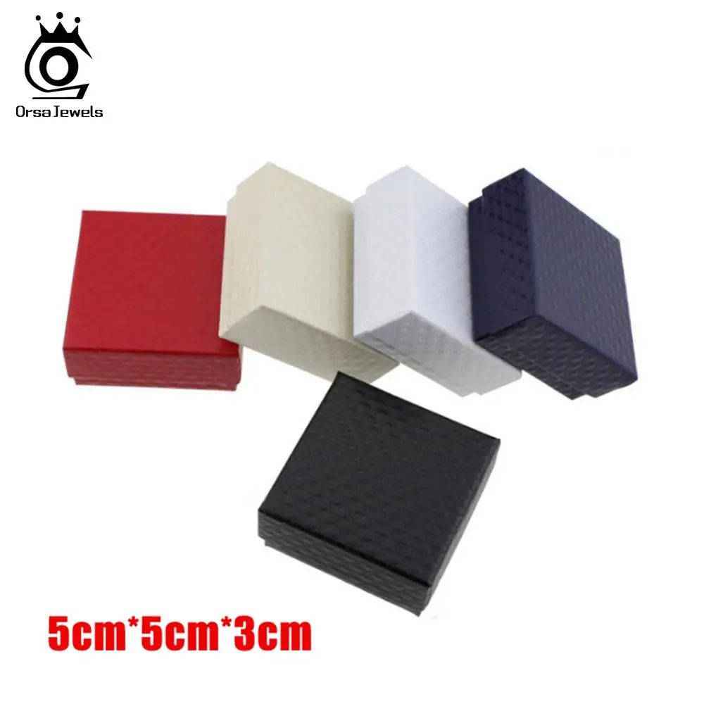 ORSA JEWELS коробка для переноски ювелирных изделий Подарочная упаковка разноцветные