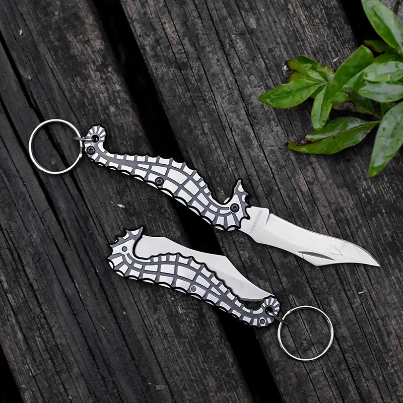 Нож для очистки овощей из нержавеющей стали птица морская лошадь портативный