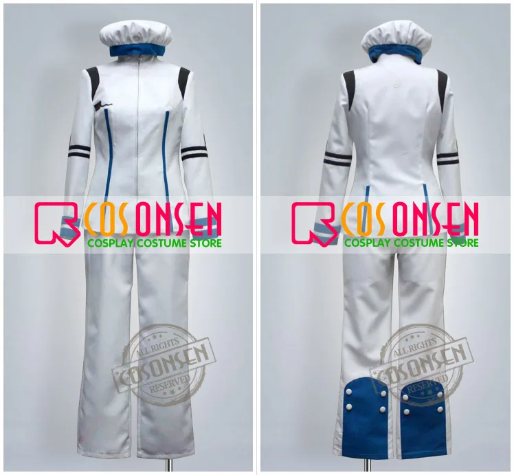 Косплей ONSEN Eureka Seven Dominic Sorel костюм белого цвета все размеры|cosplay costume|costume suitscosplay suit