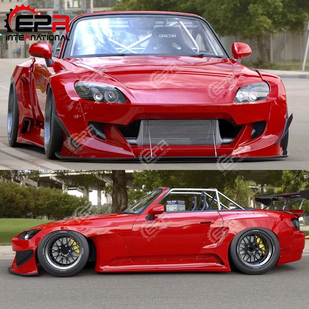 Для Honda S2000 AP1 AP2 FRP стекловолокно полный комплект кузова передний бампер крыло спойлер для S2000 AP1 AP2 RB стиль