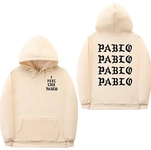11 I Feel Like Paul Pablo Kanye West, мужские толстовки с капюшоном, толстовки в стиле хип-хоп, уличная толстовка с капюшоном pablo, худи - Цвет: 11