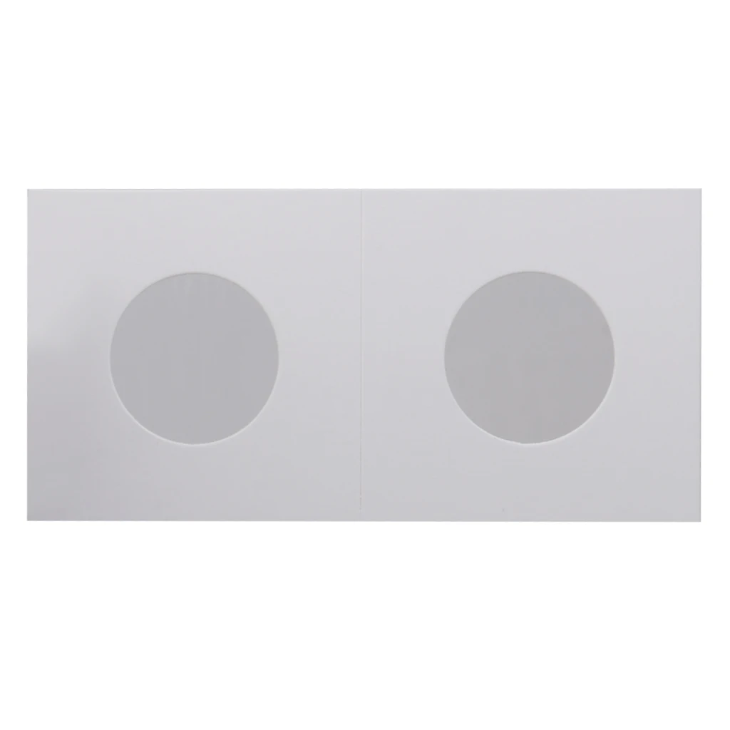 2x2 картон 23 мм держатель для монет доллара Пенни четвертей 50 штук|Копилки денег| |
