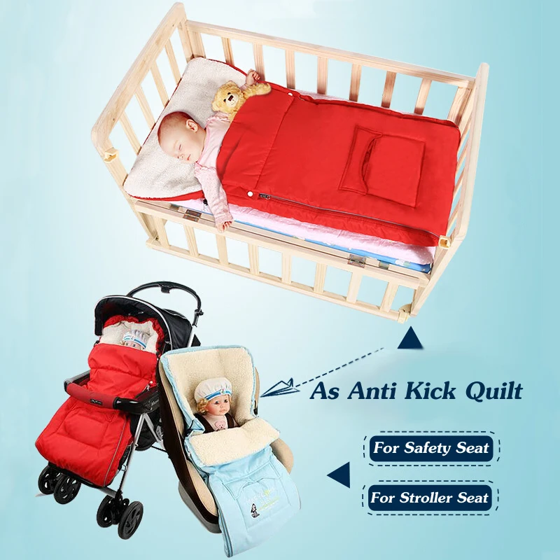 Многофункциональный Спальный Мешок зимний спальный мешок для детской коляски