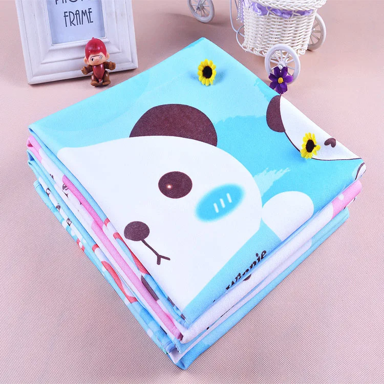 Cute Cartoon Diaper Pad Large Changing Table Baby Boy Girl Stuff New Baby Mattress Cotton Bed Mat Colchoneta Matelas A Langer - Цвет: Random Delivery