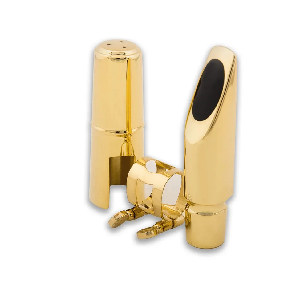Alto 5C/6C/7C/8C мундштук для саксофона высококачественная латунь с накладки для мундштука колодки крышка пряжки