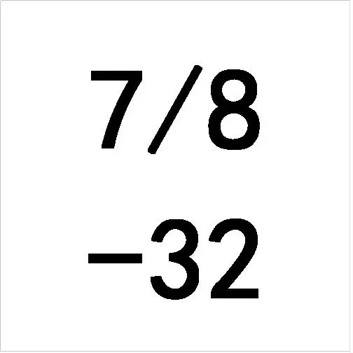32 UN 7/8-9 10 12 14 16 18 20 24 27 28 32 UNC UNS ООН UNF чвсоон HSS Метчик для правой резьбы TPI Threading инструменты для обработки формы 7/8" - Цвет: 32 UN