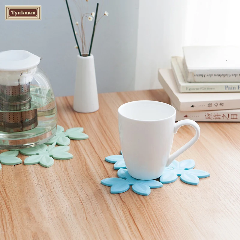 7 шт. сращены Чай Кубок Напитки Держатель Коврики колодки место прихватки