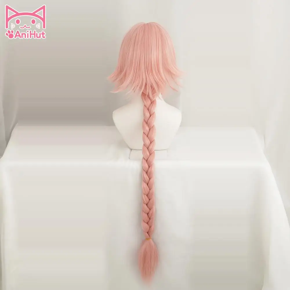 Парик для косплея апокрифа из аниме Astolfo жаропрочный синтетический FGO
