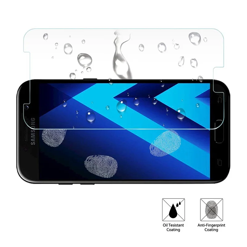 9H 0 26 мм Взрывобезопасное закаленное стекло для Samsung Galaxy A7 2017 A720 защита экрана
