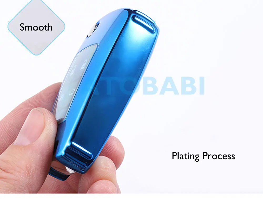 TPU Car Key Case For Chevrolet Camaro Cruze Equinox Impala Malibu GMC Terrain Buick LaCrosse Folding Remote Fob Protector Cover