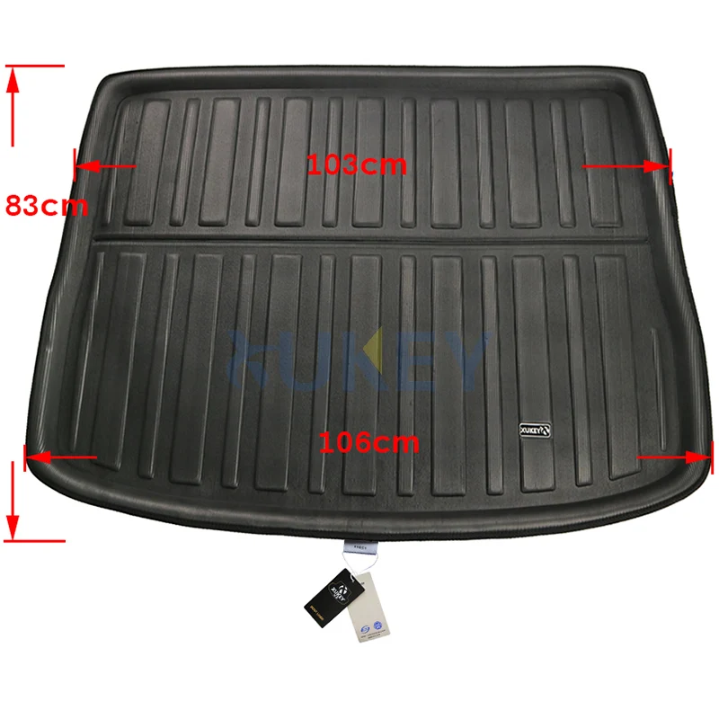 Грузовой Коврик для VW Volkswagen Tiguan 2007-2016 чехол задней крышки багажника поднос