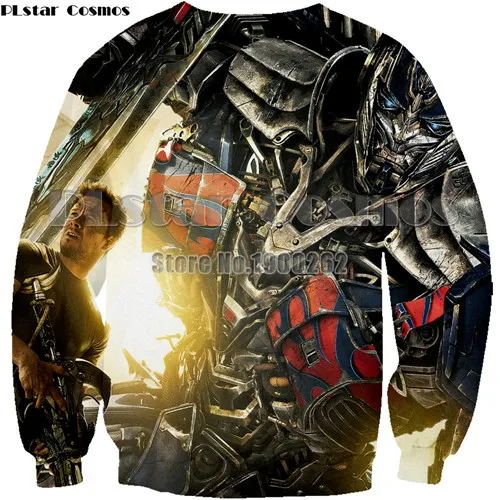PLstar Cosmos Супергерой из фильмов толстовка с капюшоном с 3d принтом Optimus Prime Детская Толстовка спортивный костюм унисекс Повседневный пуловер - Цвет: 8
