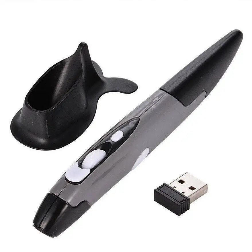 2,4 ГГц оптическая USB беспроводная ручка мышь Карманный планшет ПК ноутбук 1600 dpi 4 Клавиши Мыши для ПК Смарт-набор верхней коробки продвижение компьютера