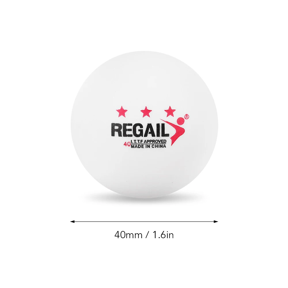 

30Pcs 3-Star 40mm Table Tennis Balls Ping Pong Balls Amateur Advanced Training Practice Balls
