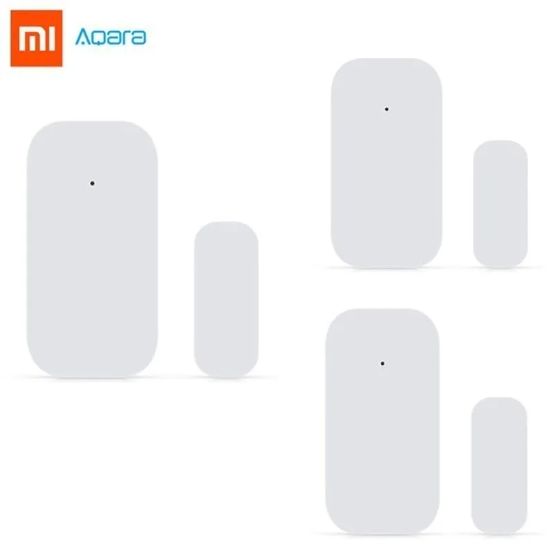 3pcs Сыпучий Xiao mi Aqara датчик окна двери Zigbee беспроводное соединение умный mi ni датчик двери работает с приложением mi для Android Ios телефона - Цвет: 3pcs