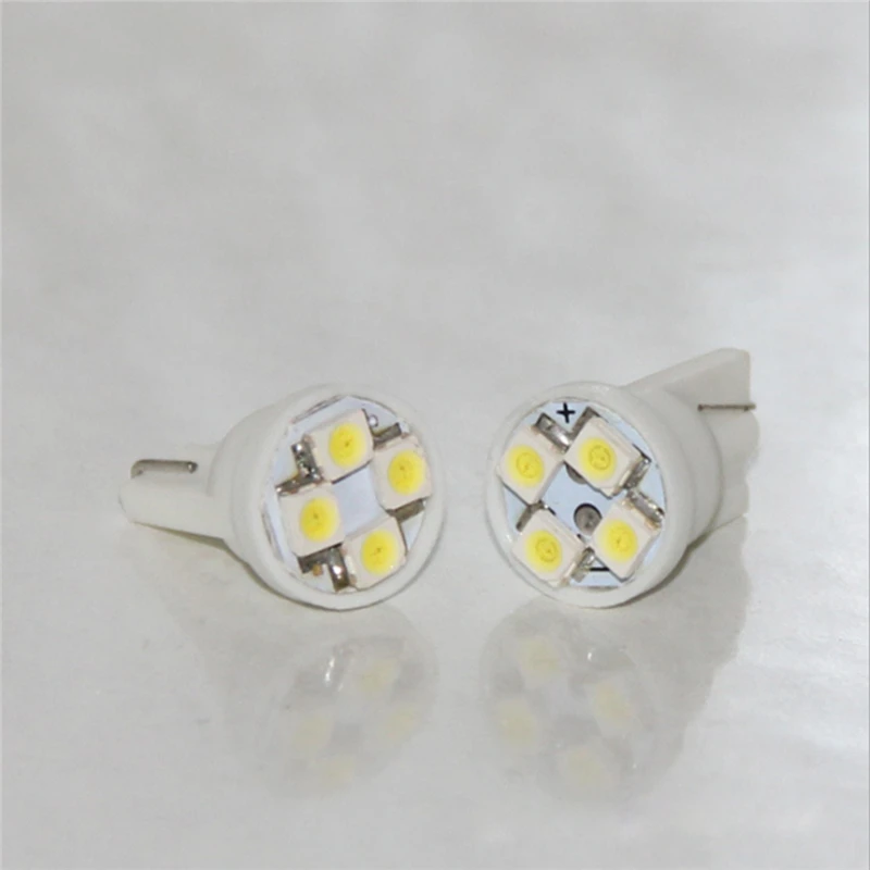KEYECU 50 шт. T10 W5W 194 2835 4SMD светодиодный купольная карта для салона автомобиля