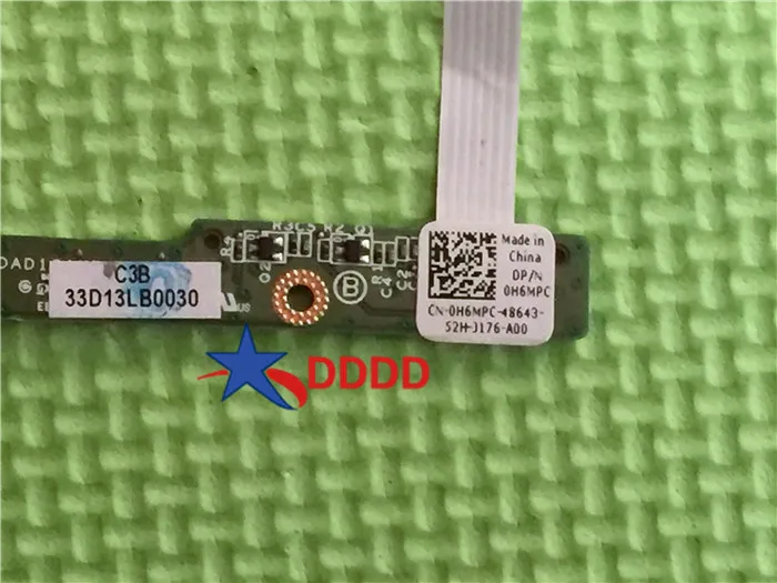 Оригинал для Dell XPS 13 L321x L322x 9333 мощная светодиодная Дочерняя плата H6MPC 0H6MPC CN-0H6MPC