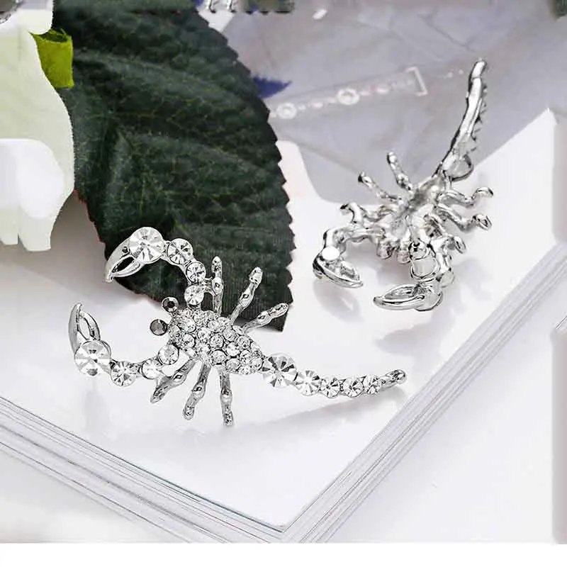 2018 животных Скорпион серьги Хэллоуин преувеличены ювелирных изделий| |