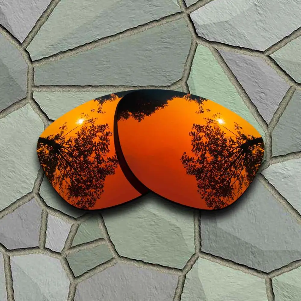 Red Orange Солнцезащитные очки поляризованные Сменные линзы для Oakley Frogskins-сорта - Цвет линз: Red Orange