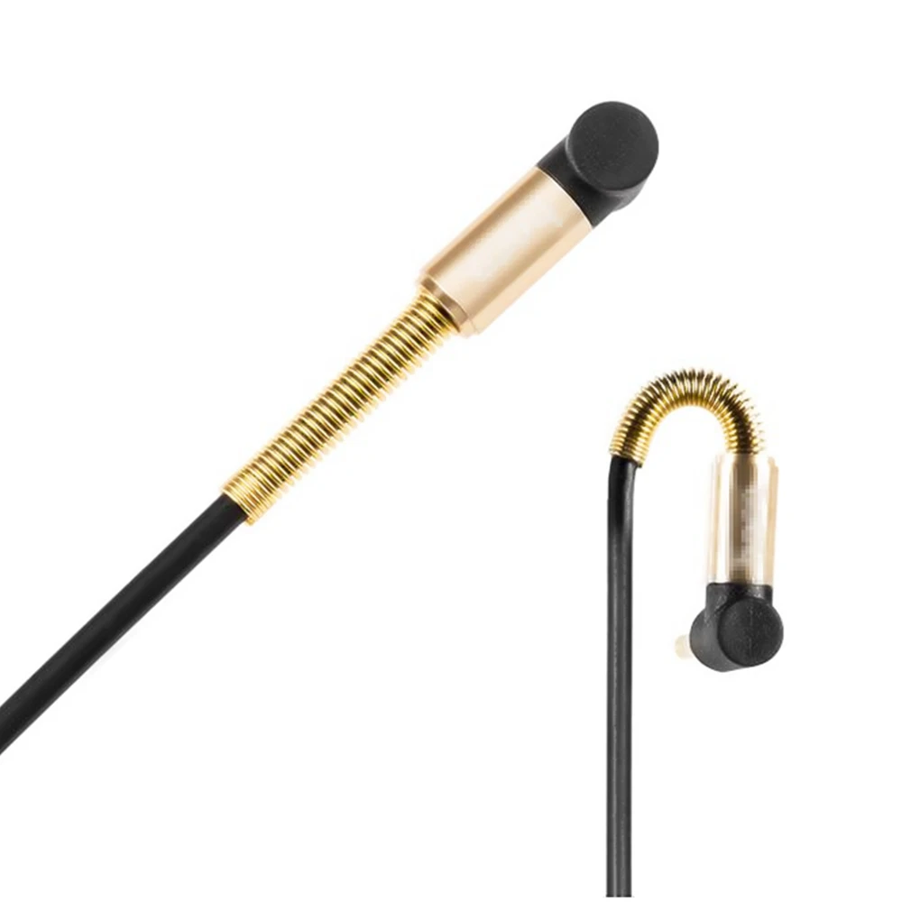 3 5 мм аудио кабель 90 градусов правый угол круглый разъем Aux линия с пружиной для