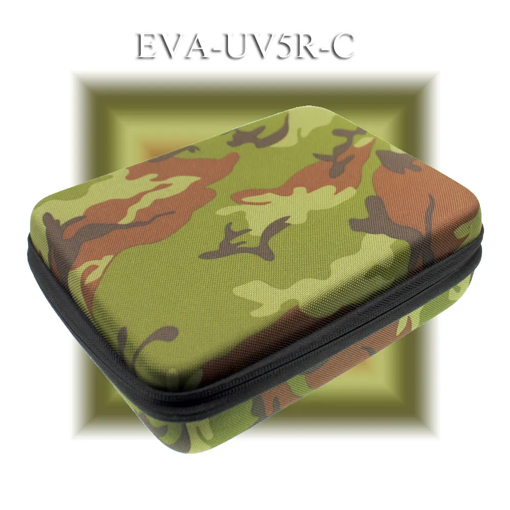 hunting bag for baofeng uv 5r uv 5ra dm uv5r tyt th f8 walkie talkie travel case camouflage gift bag two way radio case carring free global shipping