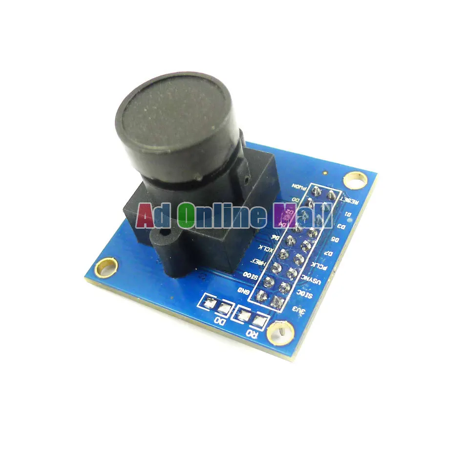 Модуль камеры 10 шт./лот OV7670 300KP VGA для Arduino | Электронные компоненты и