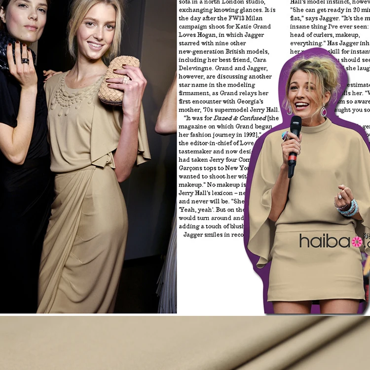 2017 пользовательская Высококачественная тянущаяся хлопковая трикотажная ткань