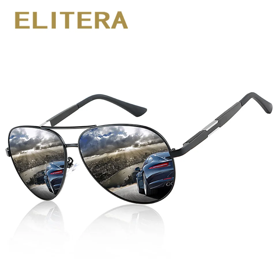 Мужские и женские очки авиаторы ELITERA классические поляризационные