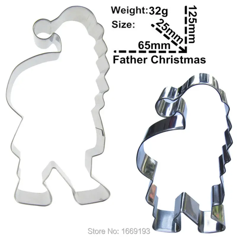 Рождественская шляпа и рождественские инструменты для украшения тортов в форме