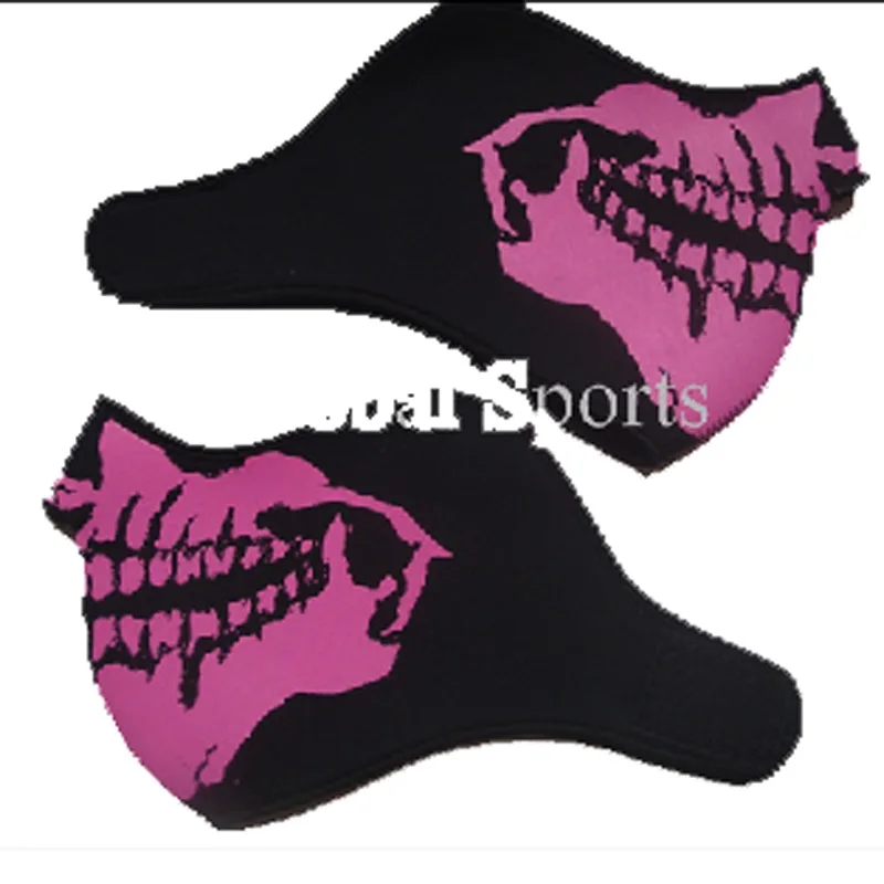 Cycling Biker ATV Skull Neoprene Face Mask Balaclava Hat Hats Cap Free Shipping |