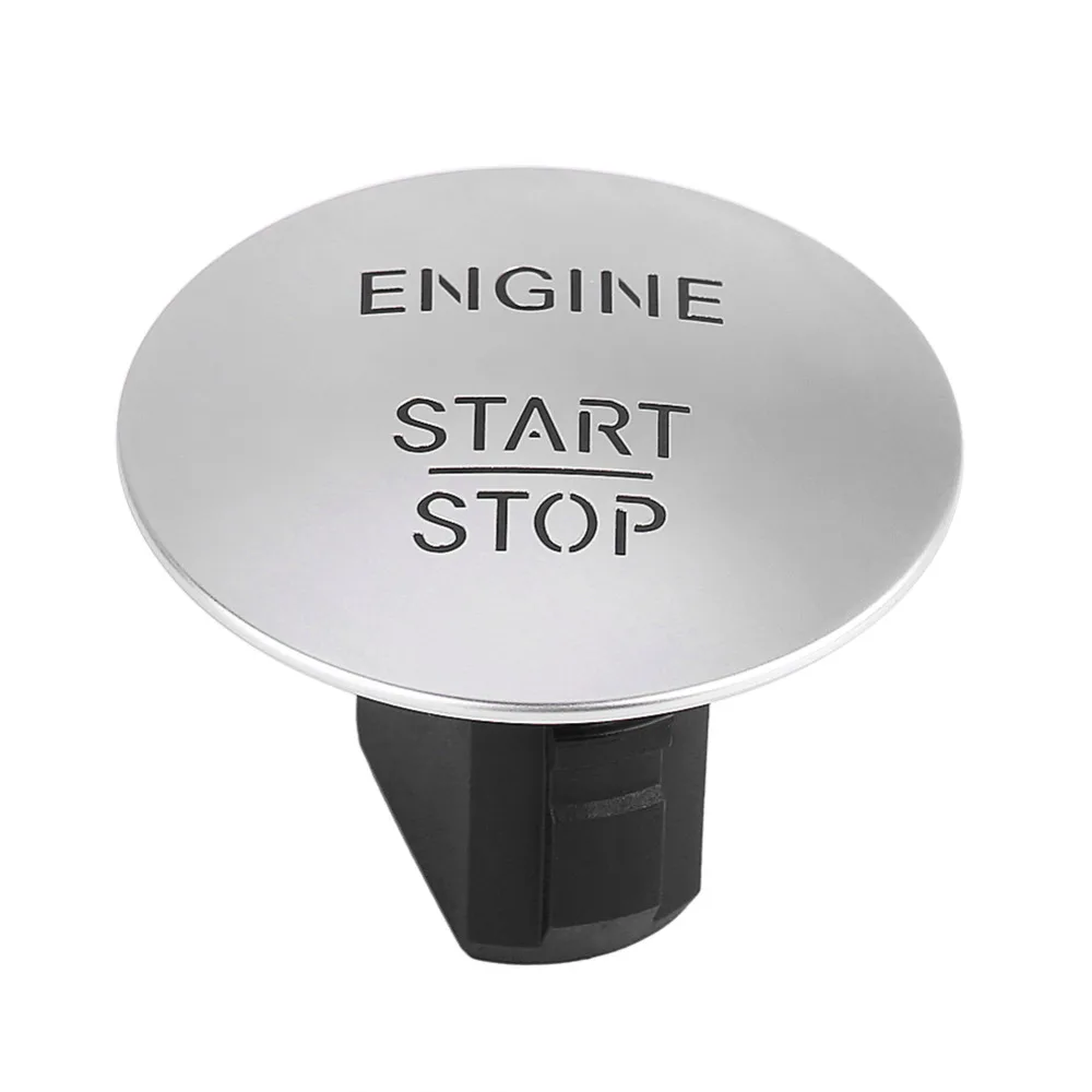 Пластиковый сплав Материал Keyless Go Start Stop кнопочный переключатель зажигания