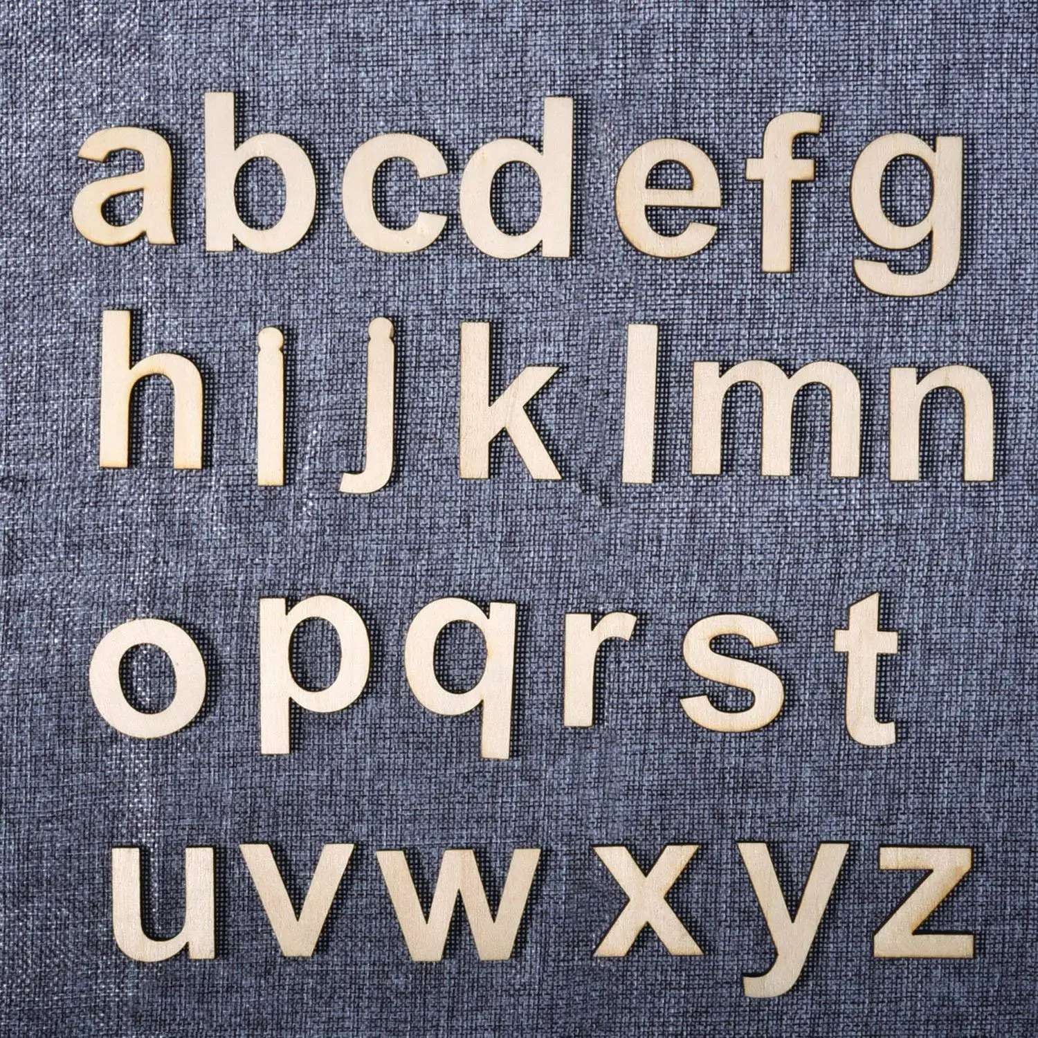 

52 Pieces Wood Letters Wooden Alphabets Letter Craft Pieces for DIY Wedding Display Decor