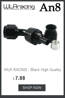 WLR RACING-AN10 AN-10 45 градусов многоразовый поворотный ptfe тефлоновый Шланг Концевой фитинг для AN10 WLR-SL6045-10-311