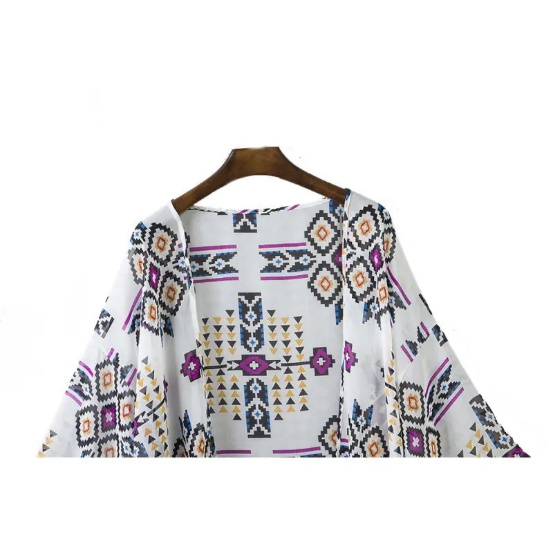 Женский шифоновый кардиган кимоно с принтом свободного покроя|chiffon kimono|kimono