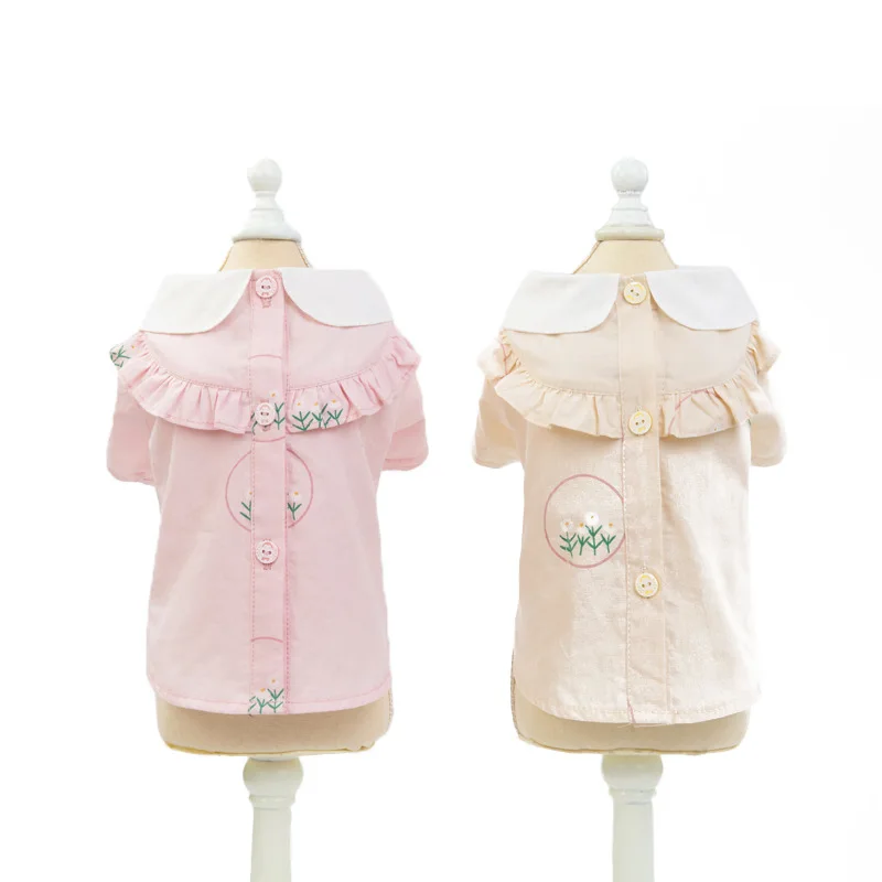 Одежда для питомцев собачий одежда кружевная рубашка F007|Рубашки собак| |